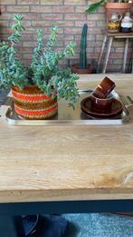 Vintage jaren 60 Woodmet Engels dienblad., Ophalen of Verzenden, Zo goed als nieuw, Rechthoekig