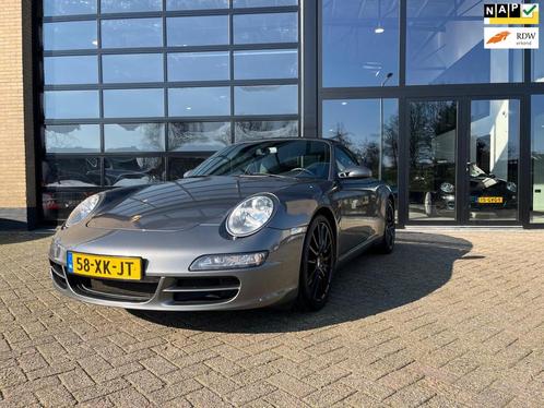 Porsche 911 Cabrio 3.6 Carrera , Leer, Navi Automaat, Auto's, Porsche, Bedrijf, Te koop, ABS, Airbags, Airconditioning, Boordcomputer