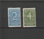 Nederland 1950, NVPH D25 t/m D26, Facsimile., Postzegels en Munten, Verzenden, T/m 1940