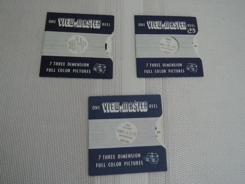 Drie viewmaster schijfjes van Zwitserland, Verzamelen, Speelgoed, Gebruikt, Ophalen of Verzenden