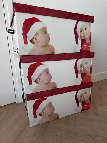 3 stuks Opbergdozen voor Kerstspullen 51 x 37 x 24 cm beschikbaar voor biedingen