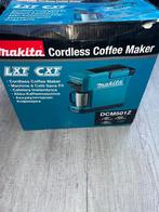 Makita Accu Koffiemachine- Nieuwstaat!, Ophalen, Afneembaar waterreservoir, Koffiemachine, Gemalen koffie