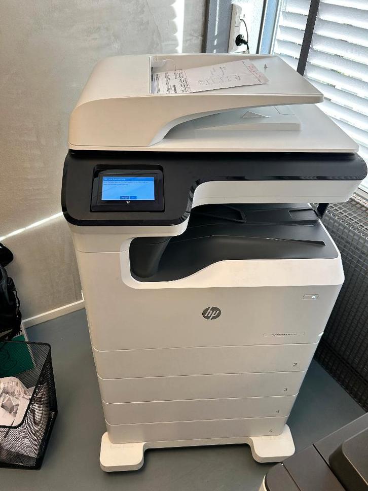 Printer HP PageWide Color MFP 774- all in 1 printer, Computers en Software, Printers, Zo goed als nieuw, Printer, Inkjetprinter