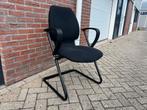 4x Zwarte Bureaustoelen - Ergonomisch, Ophalen, Gebruikt, Zwart, Bureaustoel