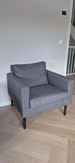 Bank / fauteuil grijs ZGAN, Ophalen, Eenpersoons, 75 tot 100 cm, Zo goed als nieuw