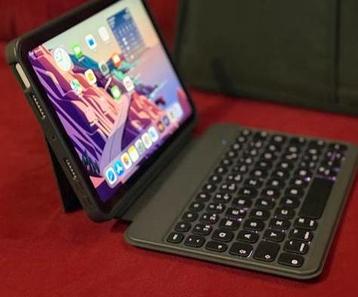 Keyboard Case for iPad Mini 7 & iPad Mini 6 Adjustable Stand beschikbaar voor biedingen
