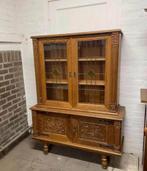 Vitrinekast glas in lood, Ophalen, Met deur(en), 100 tot 150 cm, Glas
