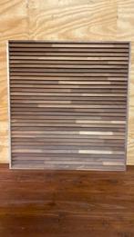 7 Teakhouten louvre panelen/shutters, Ophalen of Verzenden, Hout, Minder dan 3 meter, 1 tot 2 meter