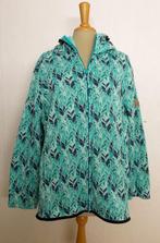 Sportieve/surf look groen/donkerblauw hoodie/vest! L, Verzenden, Zo goed als nieuw, Maat 42/44 (L), Groen