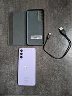 Samsung Galaxy S21FE Inclusief Smart Flipcase, Telecommunicatie, Mobiele telefoons | Samsung, Paars, Touchscreen, Ophalen of Verzenden