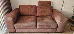 Comfortabel zittende 2,5 zits bank + hocker, Ophalen, Gebruikt, 150 tot 200 cm, Driepersoons