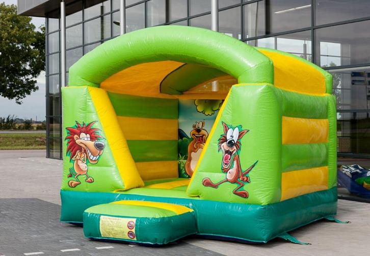 Springkussen (overdekt) huren / verhuur / te huur Ermelo., Hobby en Vrije tijd, Feestartikelen | Verhuur, Zo goed als nieuw, Overige