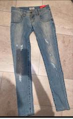 MET jeans maat 26 skinny jel, Kleding | Dames, Ophalen of Verzenden, Zo goed als nieuw, Blauw, W27 (confectie 34) of kleiner