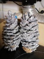 "Zilveren eikels" kerst decoratie, Ophalen of Verzenden