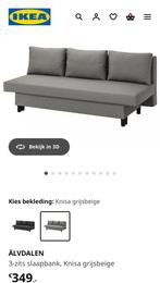 Alvdalen Ikea 3-zits slaapbank, Ophalen, Zo goed als nieuw, Tweepersoons, 200 cm