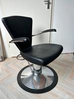 Zwarte kappersstoel, Huis en Inrichting, Stoelen, Ophalen