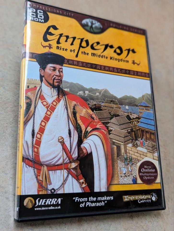 Emperor Rise of the Middle Kingdom pc game, Spelcomputers en Games, Games | Pc, Zo goed als nieuw, 1 speler, Vanaf 12 jaar, Ophalen of Verzenden