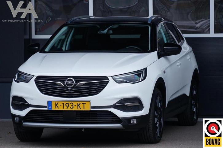 Opel Grandland X 1.2 Turbo Business Elegance aut. leder, tre, Auto's, Opel, Bedrijf, Te koop, Grandland X, 360° camera, ABS, Airbags