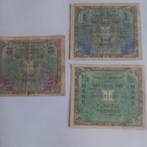 3x duits invasie geallieerd geld allierte militarbehorde, Ophalen of Verzenden, Gebruikt