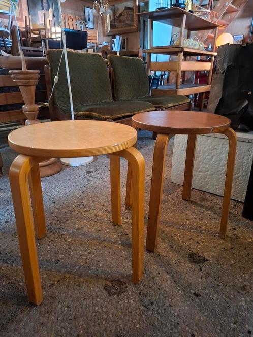 2 vintage design IKEA Frosta Krukken, Huis en Inrichting, Krukjes, Gebruikt, Hout, Ophalen of Verzenden