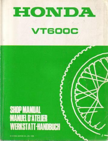 Honda VT600 C shop manual (1617zvt) beschikbaar voor biedingen