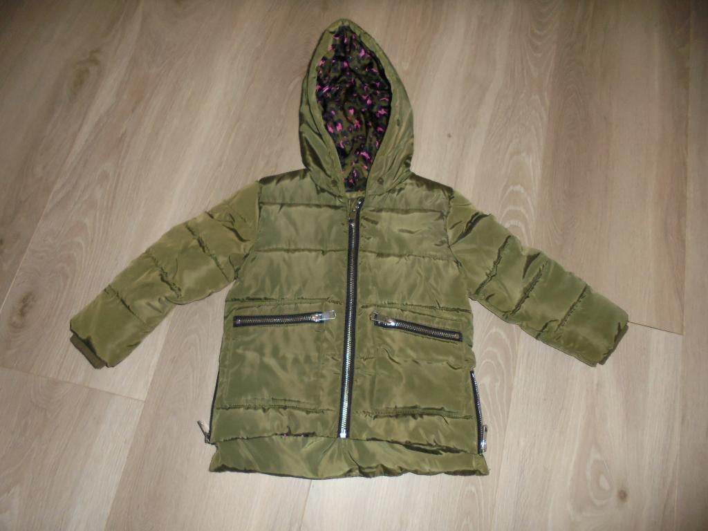 Groene winterjas PALOMINO, Kinderen en Baby's, Palomino, Meisje, Ophalen of Verzenden, Zo goed als nieuw