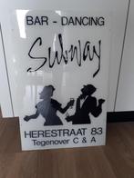 Nostalgisch Reclamebord Bar - Dancing Subway Groningen, Reclamebord, Gebruikt, Ophalen of Verzenden