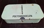 Vintage Brabantia poetsmiddelen metalen doos, Antiek en Kunst, Ophalen of Verzenden