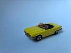 model MB Mercedes Benz 350 SL cabriolet geel 1/50 Majorette, Ophalen of Verzenden, Gebruikt, Auto, Majorette