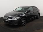 Volkswagen Polo 1.0 TSI Life Edition 95 PK | Draadloze Apple, Auto's, Volkswagen, 12 maanden, Stof, 1069 kg, Zwart