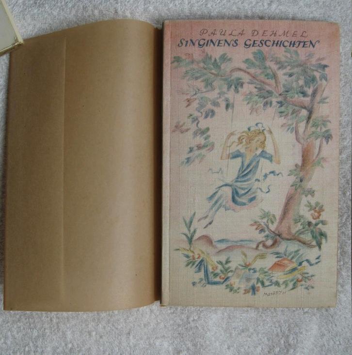 Paula Dehmel - Singinens Geschichten (genummerd/gesigneerd), Boeken, Taal | Duits, Zo goed als nieuw, Ophalen of Verzenden