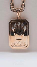 gouden Rolex hanger 14kt, Overige voorstellingen, Www.bredajuwelier.nl, Nieuw, Ophalen of Verzenden