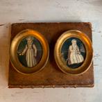 2 bois doré lijstjes samen €49 set B *tres jolie duiven*, Ophalen of Verzenden