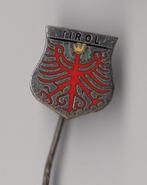 Oostenrijk Tirol emaille wapen speldje, Verzamelen, Speldjes, Pins en Buttons, Gebruikt, Niet vindbaar, Niet vindbaar, Speldje of Pin