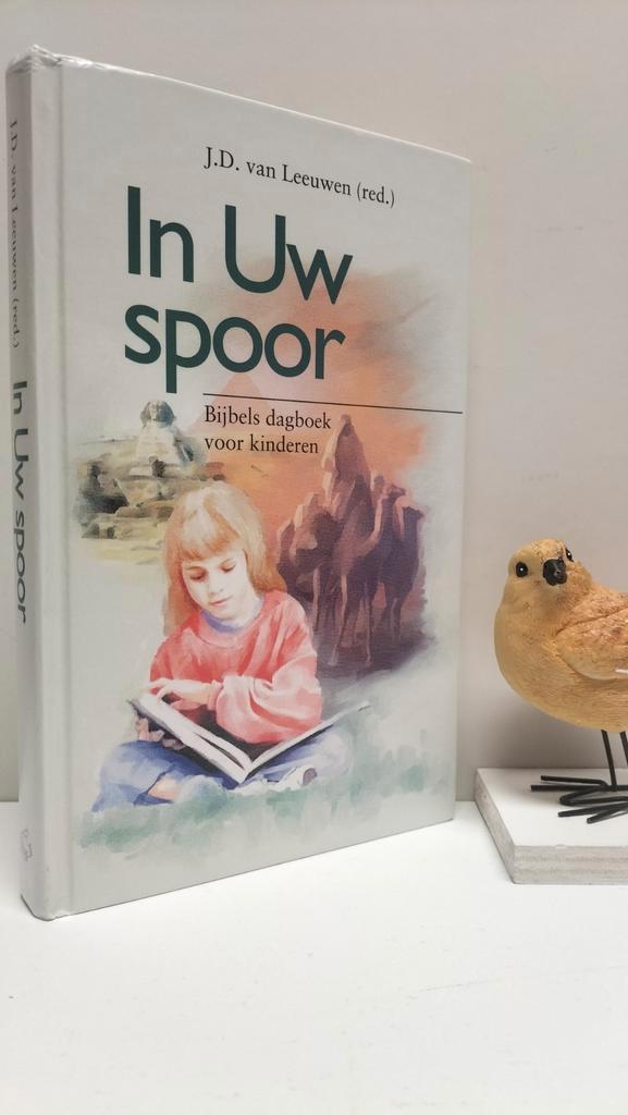 Leeuwen, J.D. van; In Uw spoor(Bijbels dagboek voor kinderen, Boeken, Godsdienst en Theologie, Gelezen, Christendom | Protestants