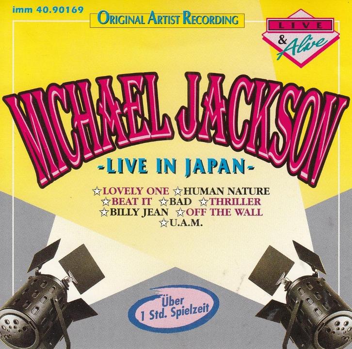 CD - 1991 - Michael Jackson – Live In Japan, Cd's en Dvd's, Cd's | Pop, Zo goed als nieuw, 1980 tot 2000, Verzenden