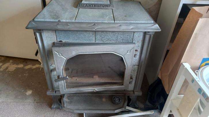 Houtkachel Altech Heartstone speksteen, Huis en Inrichting, Kachels, Gebruikt, Houtkachel, Hout, Ophalen