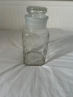 Antieke glazen flessen, Overige kleuren, Ophalen of Verzenden, Minder dan 50 cm, Glas