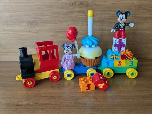 Duplo Mickey Mouse Verjaardagstrein 10597 Compleet, Kinderen en Baby's, Speelgoed | Duplo en Lego, Gebruikt, Duplo, Ophalen of Verzenden