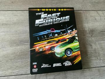 DVD Boxset - The Fast & the Furious 1 2 & 3 Trilogy beschikbaar voor biedingen