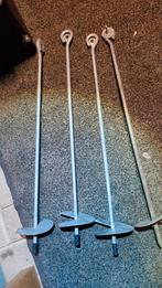 Zware tentharingen, schroef type, 60cm, Ophalen of Verzenden, Zo goed als nieuw