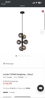 Lucide TYCHO Hanglamp - Zwart, Huis en Inrichting, Lampen | Hanglampen, Ophalen, Zo goed als nieuw, Minder dan 50 cm