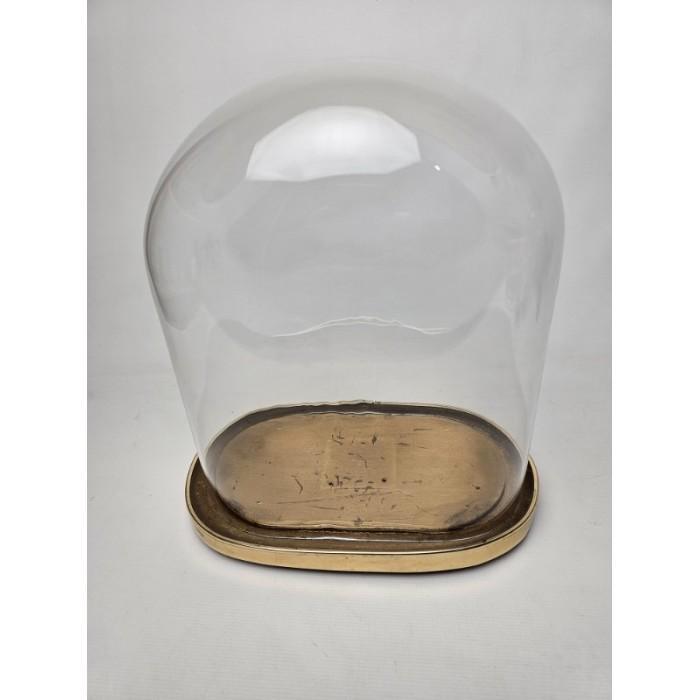 # Vintage of antieke mooie grote stolp van glas, Huis en Inrichting, Woonaccessoires | Stolpen, Gebruikt, Ophalen