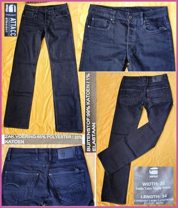 G-STAR antraciet heren jeans broek maat 30_34 beschikbaar voor biedingen