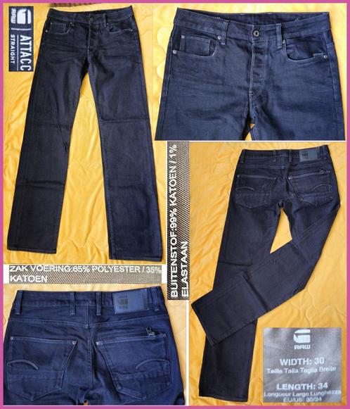 G-STAR antraciet heren jeans broek maat 30_34, Kleding | Heren, Spijkerbroeken en Jeans, Zo goed als nieuw, W32 (confectie 46) of kleiner