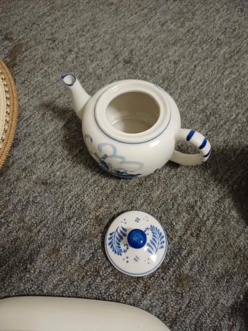 Delfts Blauw Theepotje beschikbaar voor biedingen