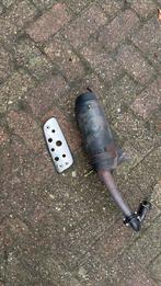 Orginele zip 2t uitlaat, Fietsen en Brommers, Brommeronderdelen | Scooters, Ophalen of Verzenden, Gebruikt, Uitlaat, Piaggio