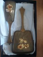 Art Nouveau Handspiegel & Borstel Set, Verzenden