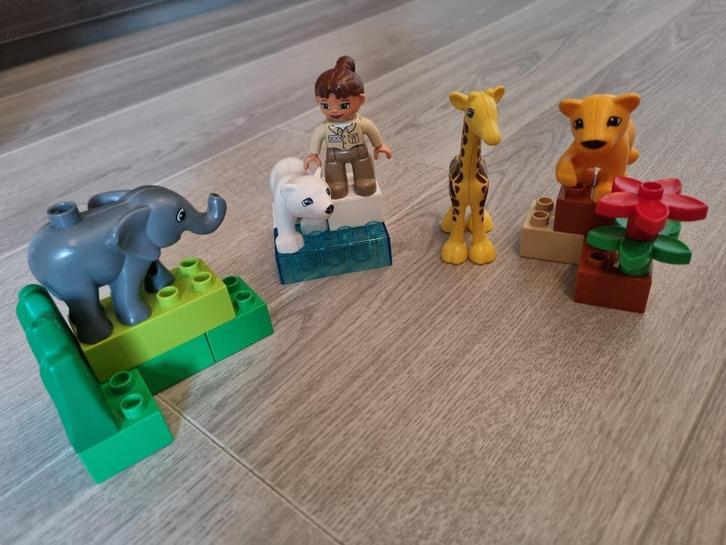 Lego Duplo set 4962 - Babydierentuin (COMPLEET), Kinderen en Baby's, Speelgoed | Duplo en Lego, Zo goed als nieuw, Duplo, Complete set