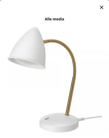 ISNÅLEN Led-bureaulamp, wit beschikbaar voor biedingen